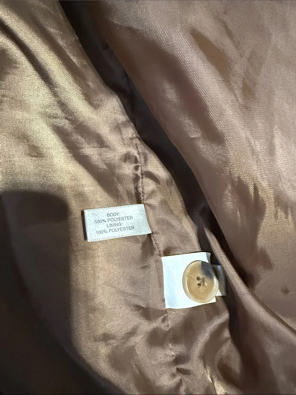 Men's Brown Zip-Front Jacket